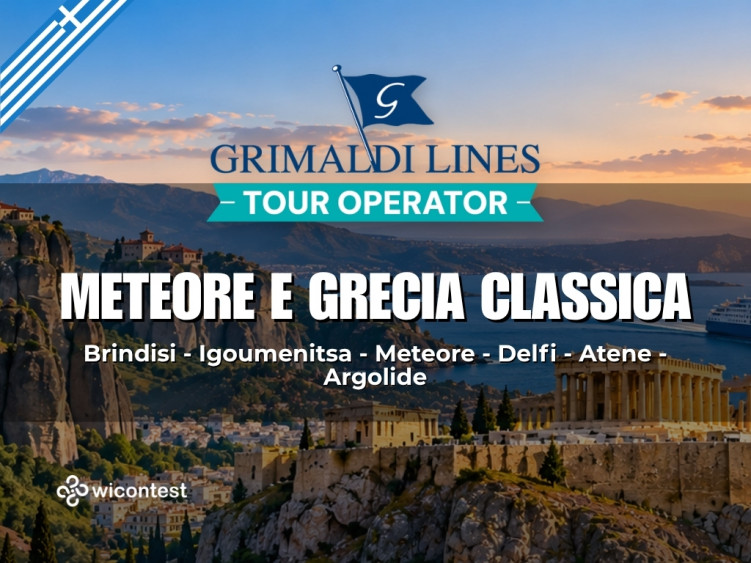 TOUR "METEORE E GRECIA CLASSICA"